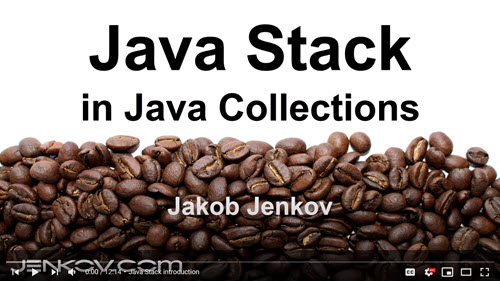 Java Stack Video Tutorial