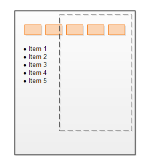 A website as displayed on a mobile device without any adaptation to the device screen size